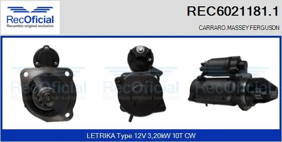 Starter (REC6021181.1)