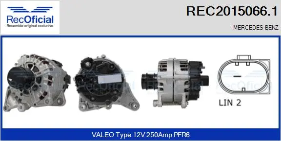 Alternator (REC2015066.1)