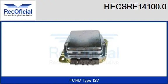 Alternator Regulator (RECSRE14100.0)