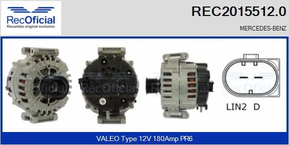 Alternator (REC2015512.0)