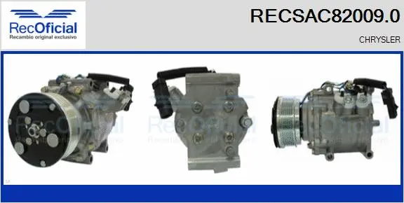 Compressor, air conditioning (RECSAC82009.0)