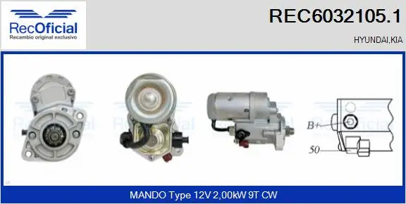Starter (REC6032105.1)