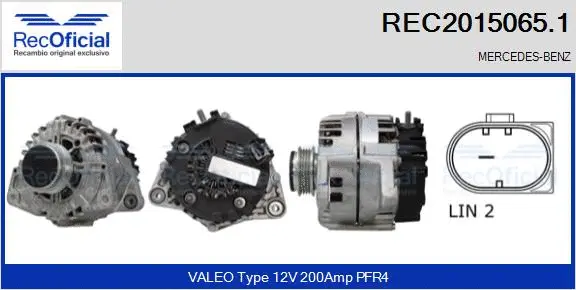 Alternator (REC2015065.1)