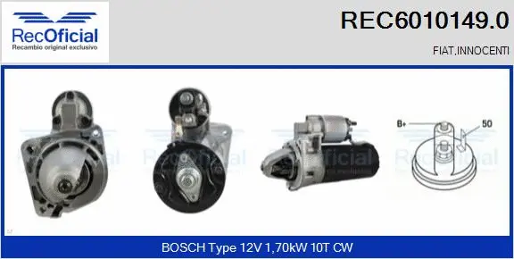 Starter (REC6010149.0)