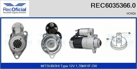 Starter (REC6035366.0)