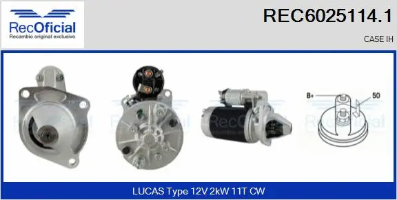 Starter (REC6025114.1)