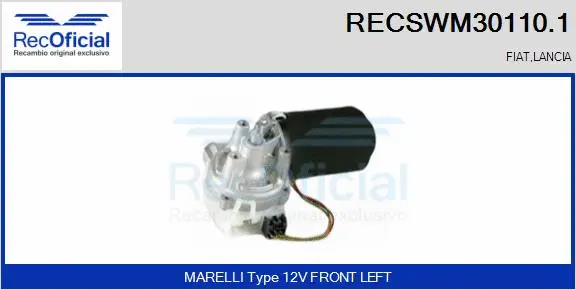 Wiper Motor (RECSWM30110.1)