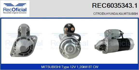 Starter (REC6035343.1)