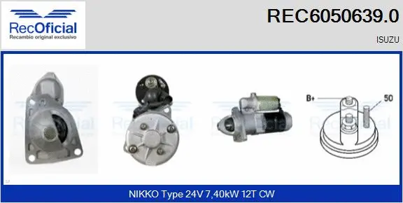 Starter (REC6050639.0)