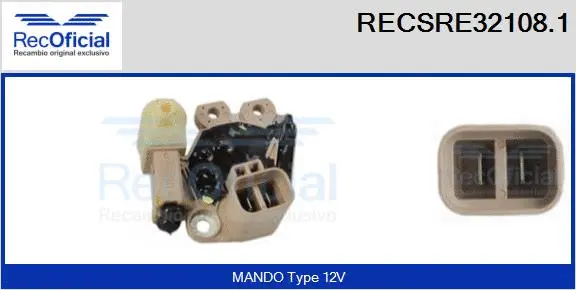 Alternator Regulator (RECSRE32108.1)