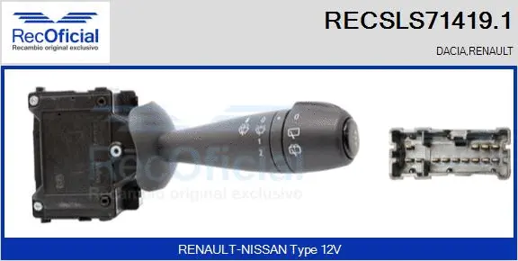 Steering Column Switch (RECSLS71419.1)