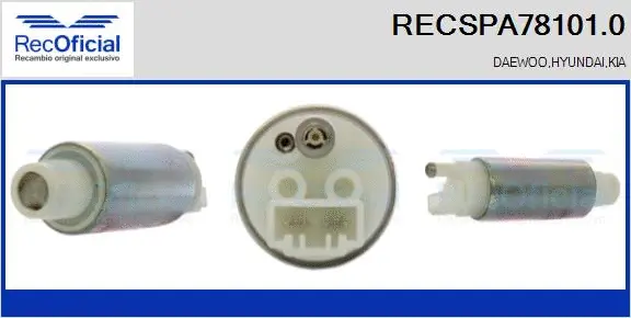 Fuel Pump (RECSPA78101.0)