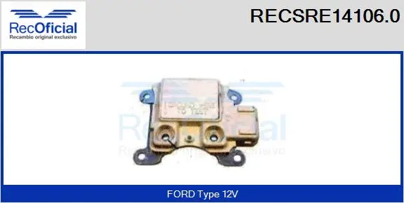 Alternator Regulator (RECSRE14106.0)