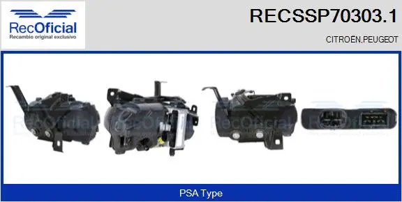 Hydraulic Pump, steering (RECSSP70303.1)