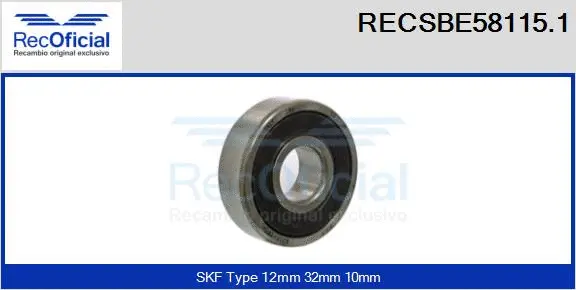 Bearing (RECSBE58115.1)