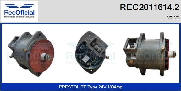 Alternator (REC2011614.2)