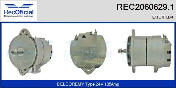Alternator (REC2060629.1)