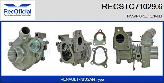 Charger, charging (supercharged/turbocharged) (RECSTC71029.6)