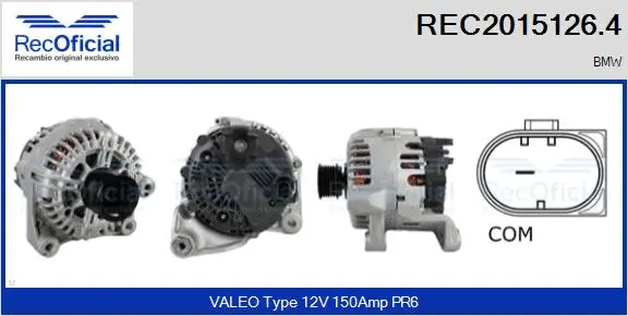 Alternator (REC2015126.4)