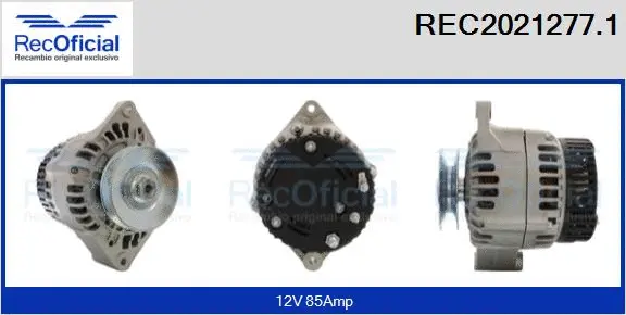 Alternator (REC2021277.1)