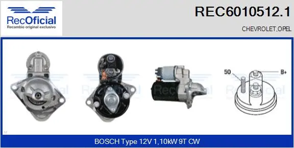 Starter (REC6010512.1)