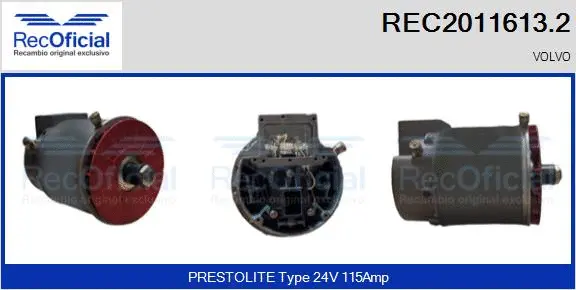 Alternator (REC2011613.2)