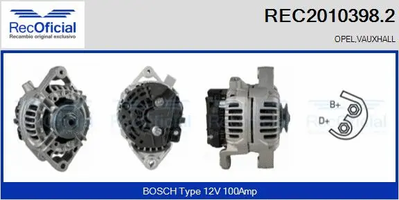 Alternator (REC2010398.2)