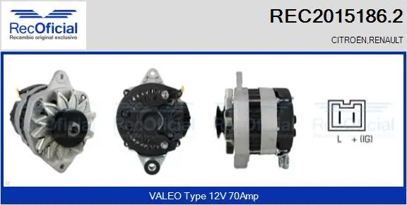 Alternator (REC2015186.2)