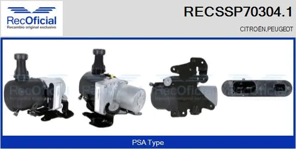 Hydraulic Pump, steering (RECSSP70304.1)