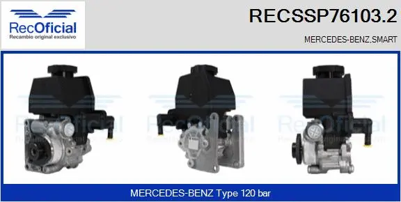 Hydraulic Pump, steering (RECSSP76103.2)