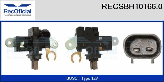 Holder, carbon brushes (RECSBH10166.0)