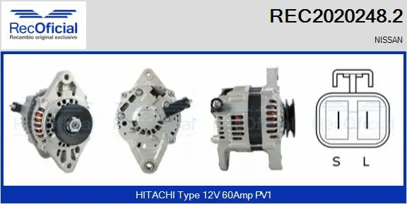 Alternator (REC2020248.2)