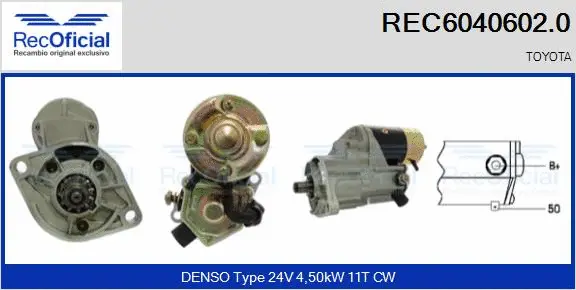 Starter (REC6040602.0)