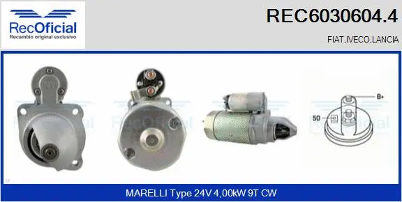 Starter (REC6030604.4)