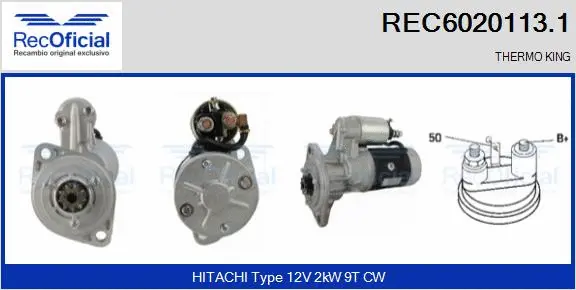 Starter (REC6020113.1)