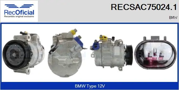 Compressor, air conditioning (RECSAC75024.1)