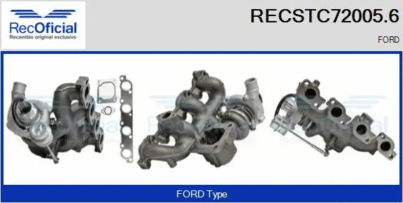 Charger, charging (supercharged/turbocharged) (RECSTC72005.6)