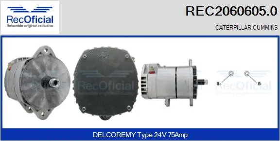 Alternator (REC2060605.0)