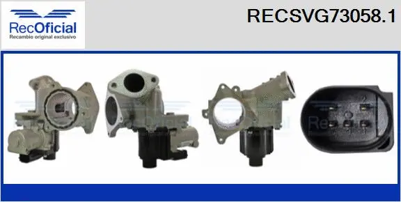 EGR Valve (RECSVG73058.1)