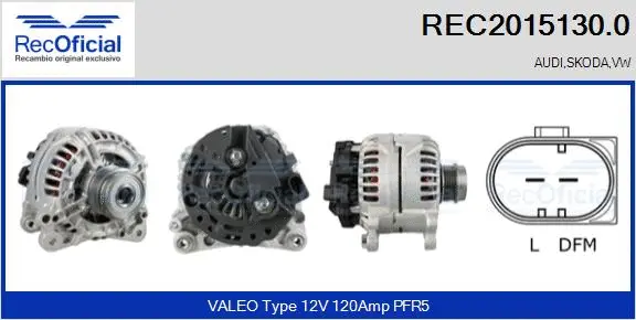 Alternator (REC2015130.0)
