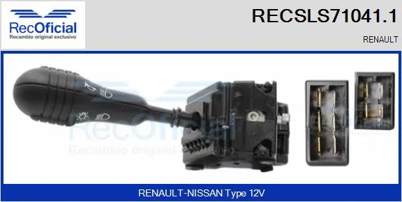 Steering Column Switch (RECSLS71041.1)