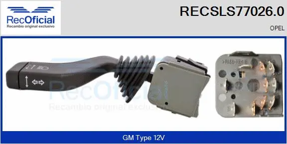 Steering Column Switch (RECSLS77026.0)