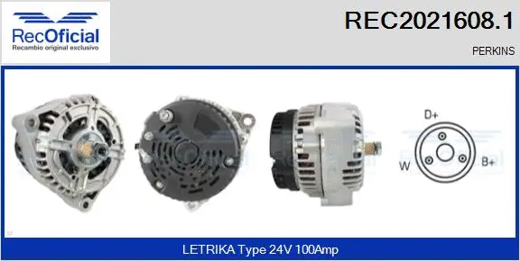Alternator (REC2021608.1)