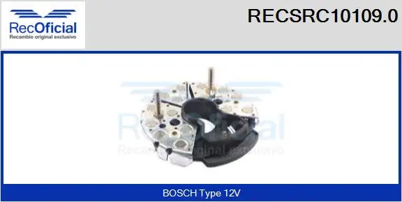 Rectifier, alternator (RECSRC10109.0)