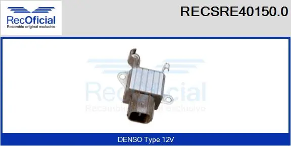 Alternator Regulator (RECSRE40150.0)
