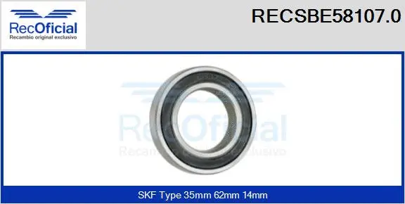 Bearing (RECSBE58107.0)