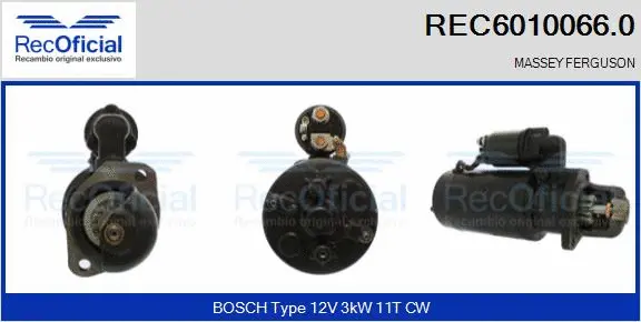 Starter (REC6010066.0)