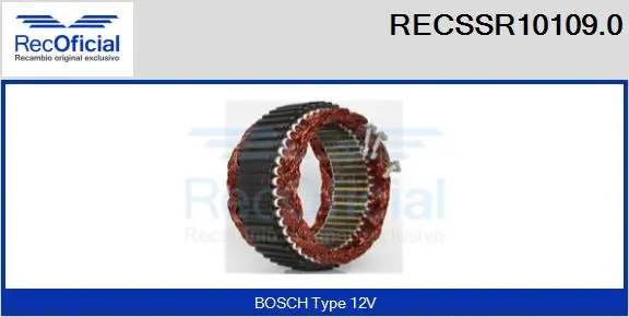 Stator, alternator (RECSSR10109.0)