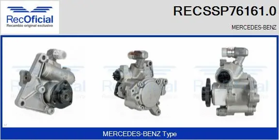 Hydraulic Pump, steering (RECSSP76161.0)