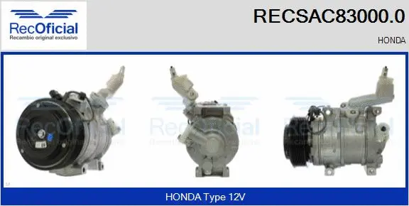 Compressor, air conditioning (RECSAC83000.0)